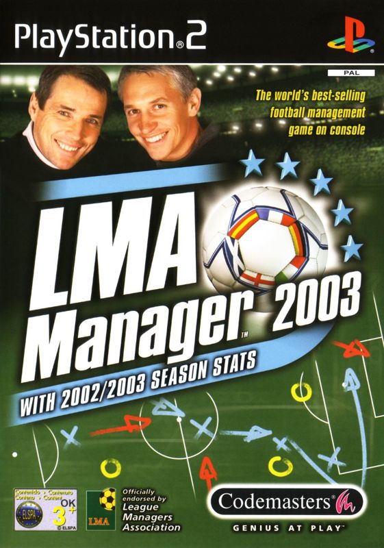 LMA Manager 2003 [Not For Resale] box art for Playstation 2